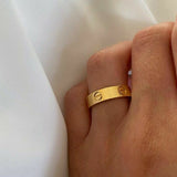 Schmuckring der Liebe