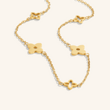 Torini Petal Necklace Gold