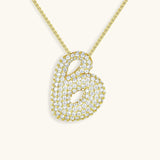 Aven Initial Diamond Necklace