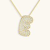 Aven Initial Diamond Necklace