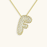 Aven Initial Diamond Necklace