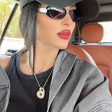 Aven Initial Diamond Necklace