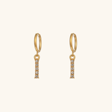 Velora Initial Letter Earrings