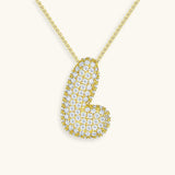 Aven Initial Diamond Necklace