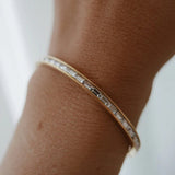 Avel Gold Diamond Bangle