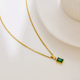 Edelira Green Necklace