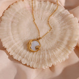 Eloa Lunar Gold Necklace