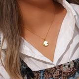Eloa Lunar Gold Necklace
