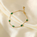 Elya Green Bracelet