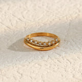 Yani Diamond Gold Ring