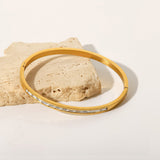 Avel Gold Diamond Bangle