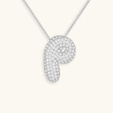 Aven Initial Diamond Necklace