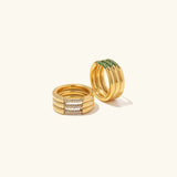 Alira Diamond Gold Ring