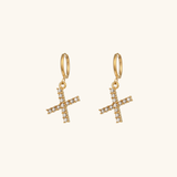 Velora Initial Letter Earrings
