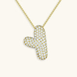Aven Initial Diamond Necklace