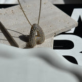 Aven Initial Diamond Necklace