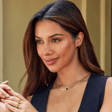 Azalea Black Stud Earrings