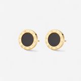 Azalea Black Stud Earrings