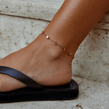 Charlie Stainless Gold Anklet