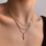 Cross Me Not Necklace