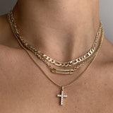 Cross Me Not Necklace