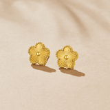 Clover Gold Earrings