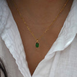 Edelira Green Necklace